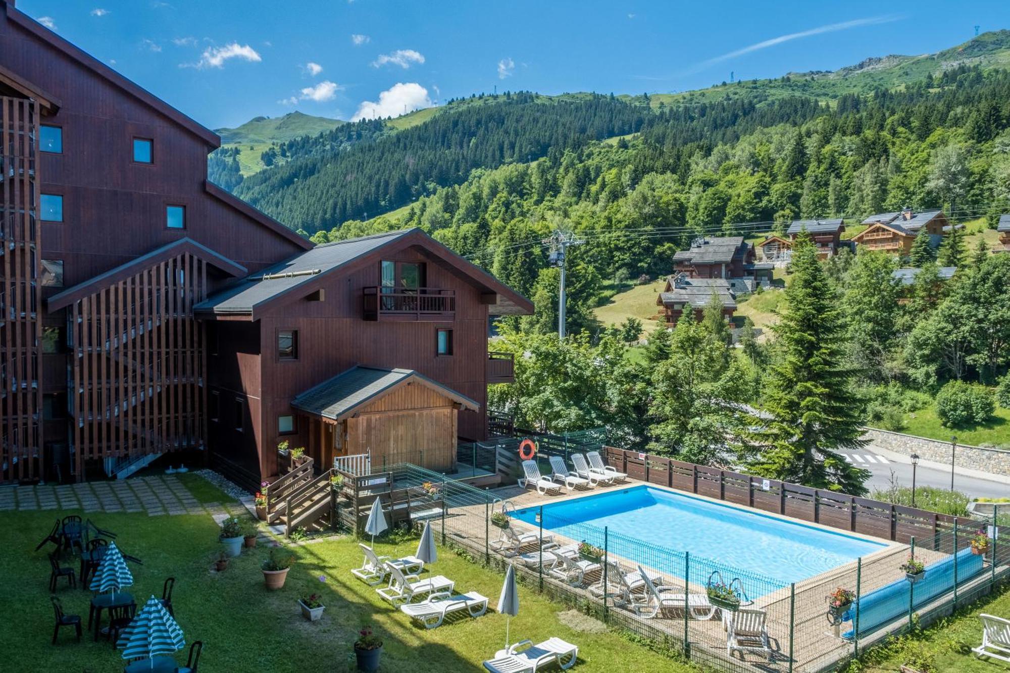 Residence Pierre & Vacances Le Peillon Méribel Exterior foto